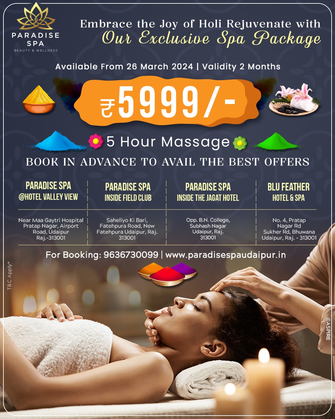 Best Spa Treatment in Udaipur